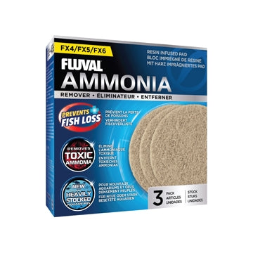 Fluval FX4-FX5-FX6 Ammonia Remover - 3 pack