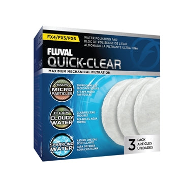 Fluval FX4-FX5-FX6 Quick-Clear - 3 pack