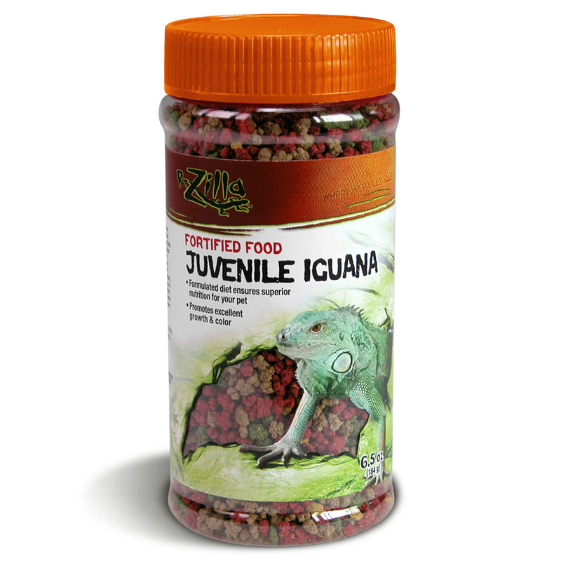 Zilla Fortified Juvenile Iguana Food - 6.5 oz