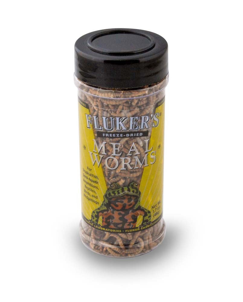 Fluker's Freeze Dried Mealworms - 1.7 oz