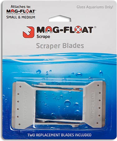 Mag-Float Scrape Scraper Blades Small & Medium - 2 pack