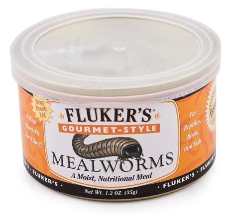 Fluker's Gourmet-Style Canned Mealworms - 1.2 oz