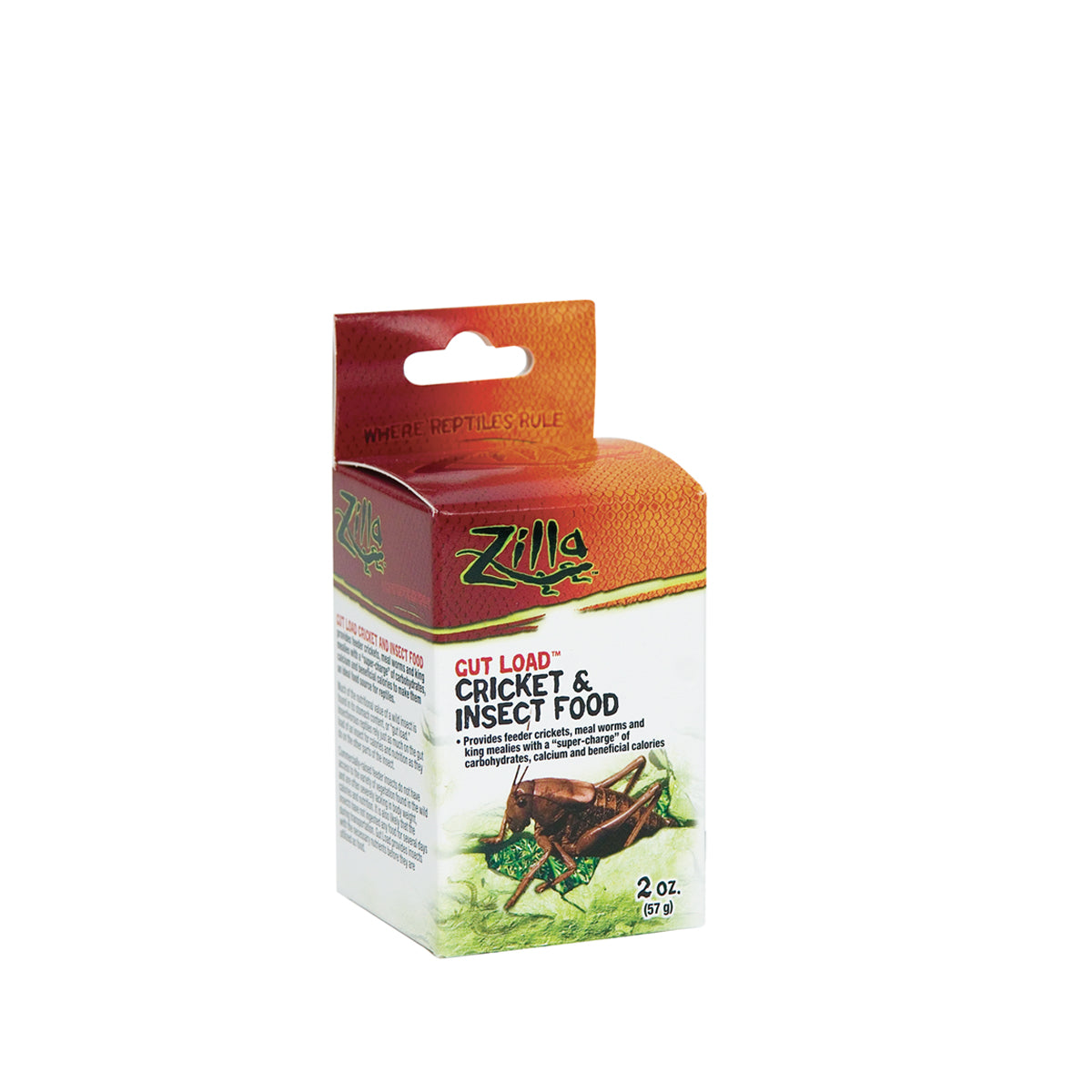 Zilla Gut Load Cricket & Insect Food - 2 oz