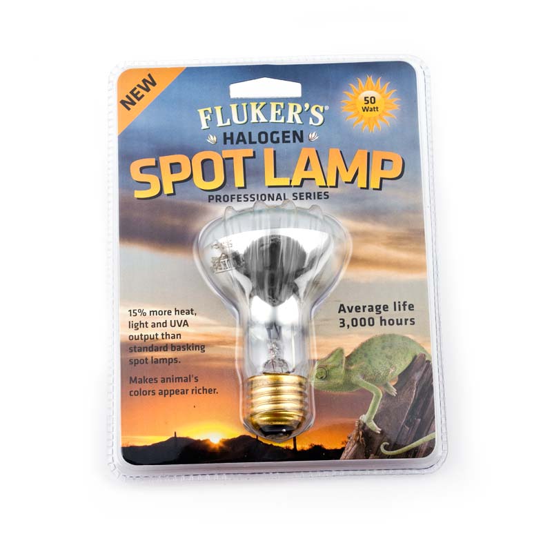 Fluker's Halogen Spot Lamp - 50 W