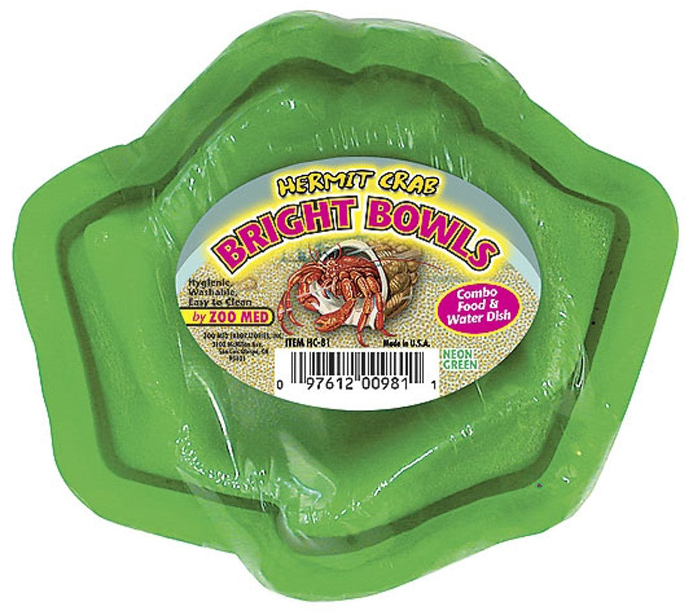Zoo Med Hermit Crab Bowls - Green