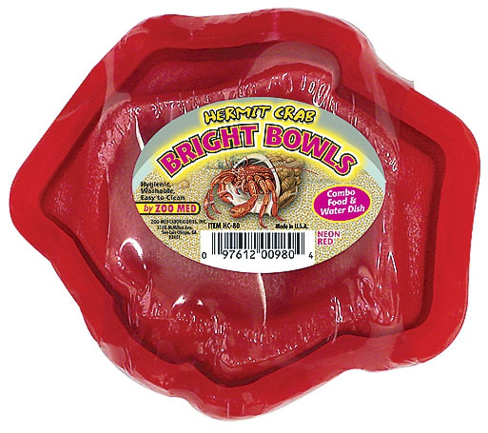 Zoo Med Hermit Crab Bowls - Red
