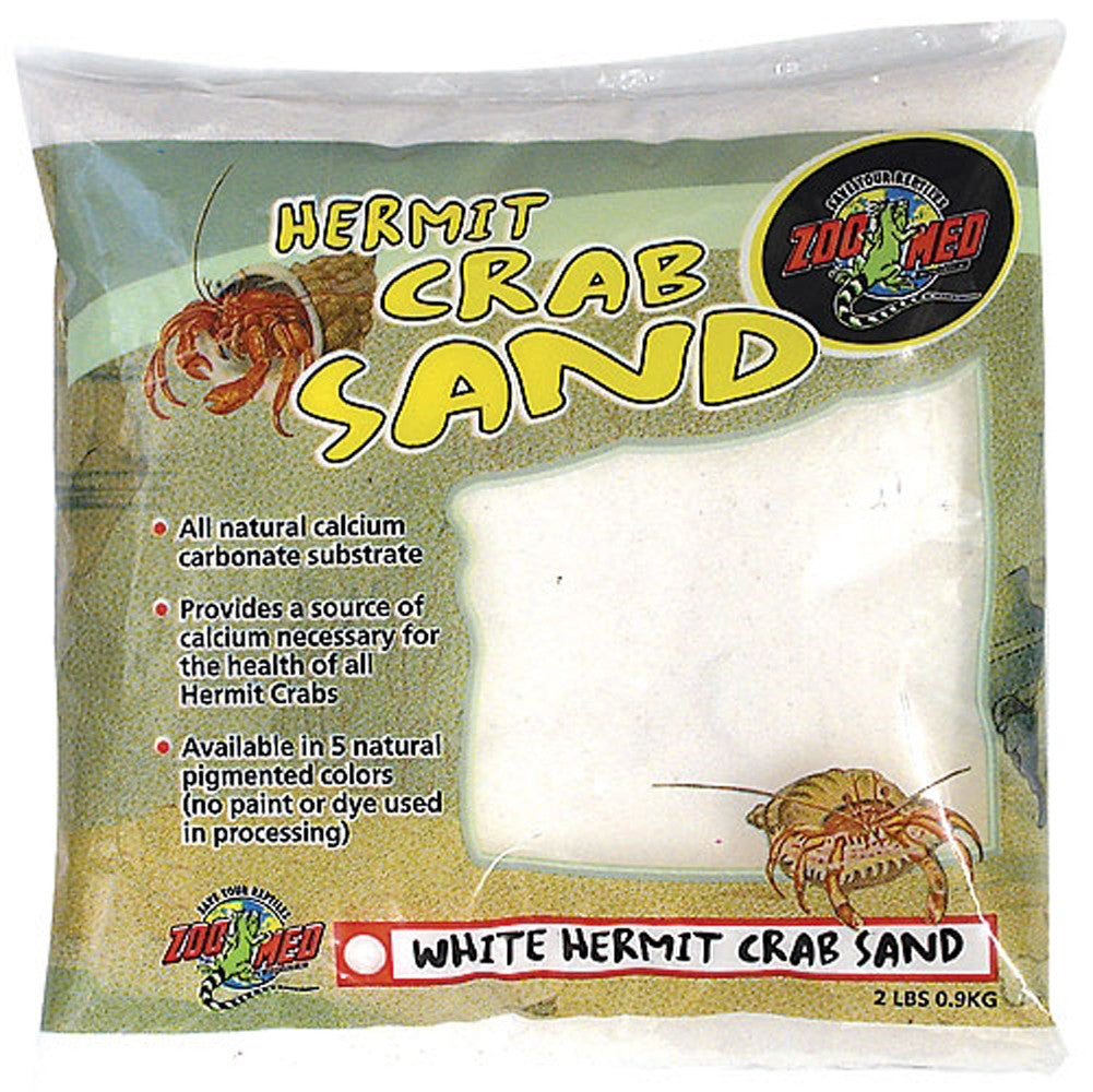 Zoo Med Hermit Crab Sand - 2 lb White