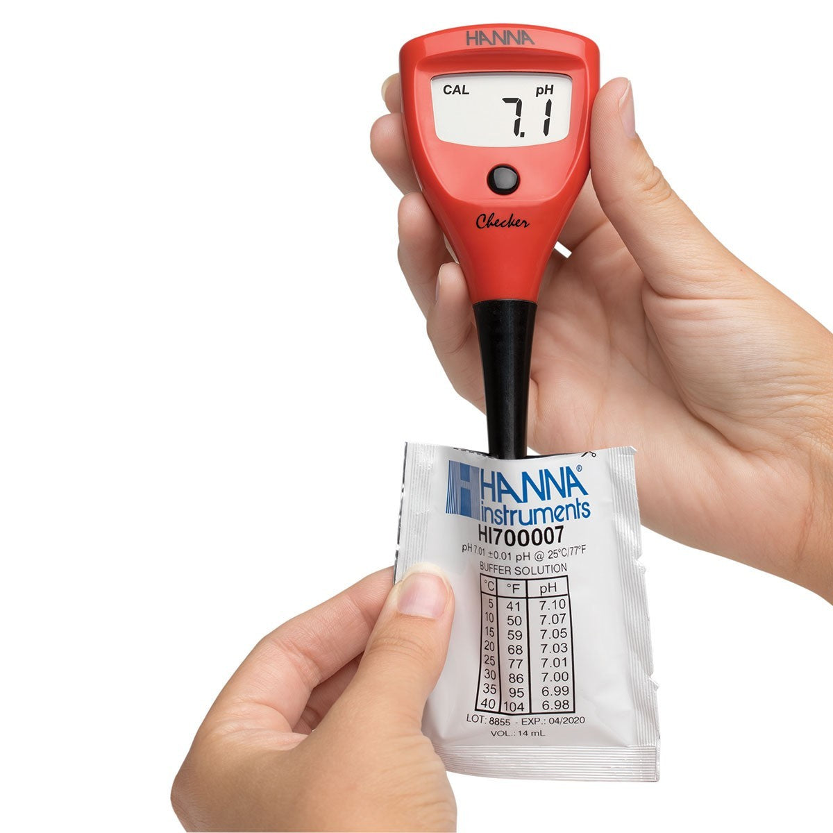 Hanna Checker pH Tester with 0.1 pH Resolution HI98103