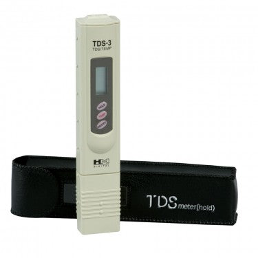 HM Digital Handheld TDS Meter with Carrying Case TDS-3
