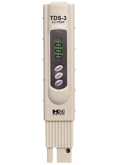 HM Digital Handheld TDS Meter with Carrying Case TDS-3