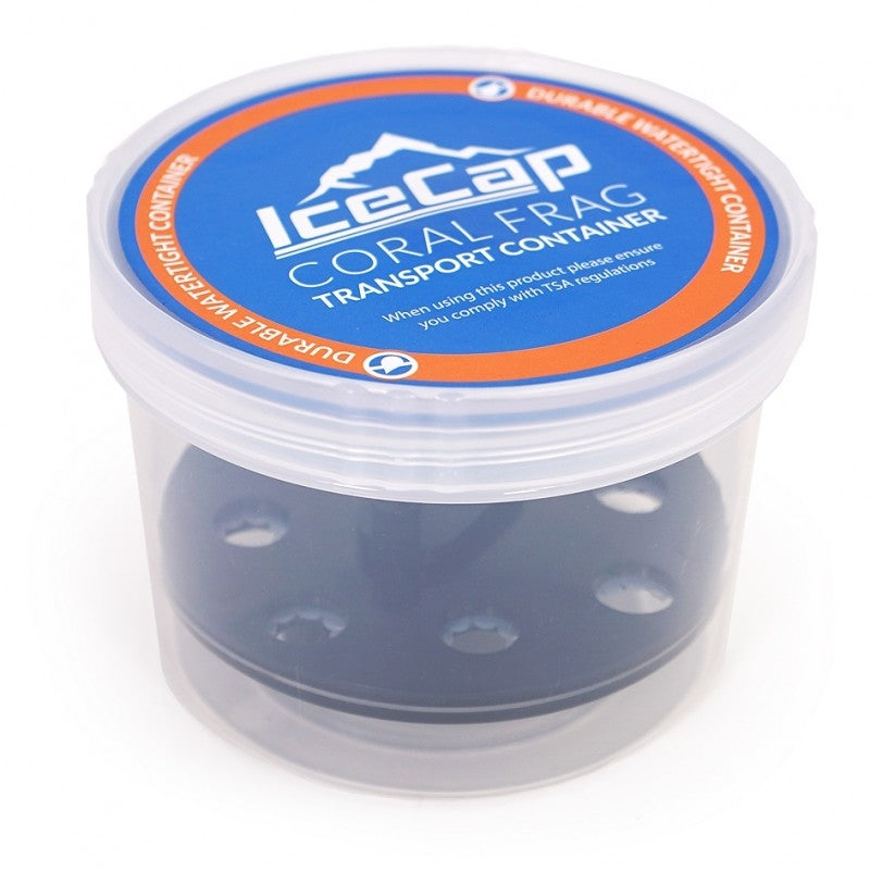 IceCap Coral Frag Transport Container - 8 Plugs