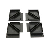 Innovative Marine APS Aquarium Stand Plastic End Caps Inch Part E Inch 4 Pack