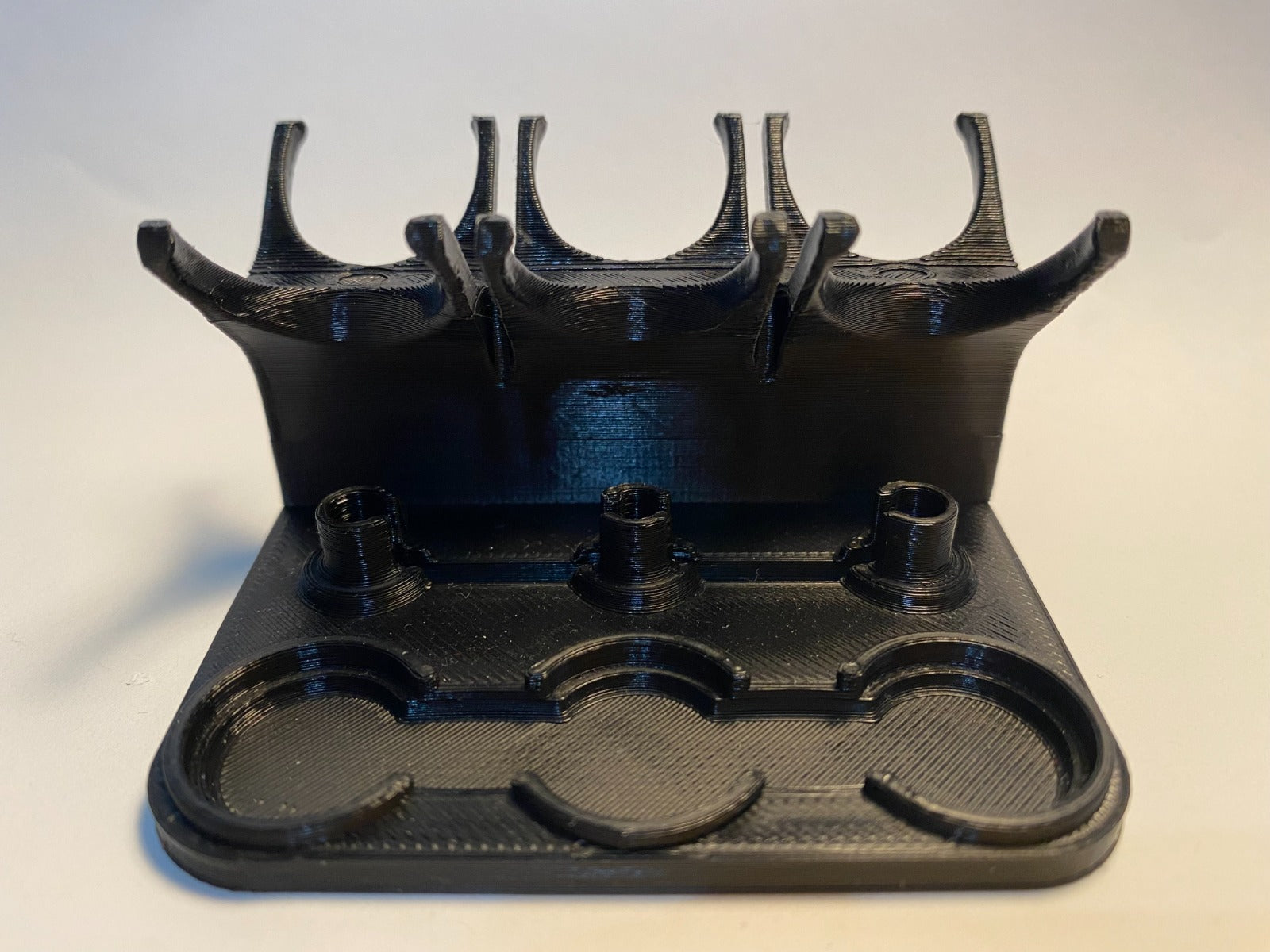 3D Printed Drying Rack for Hanna Checkers - Holds 6 Cuvettes and caps