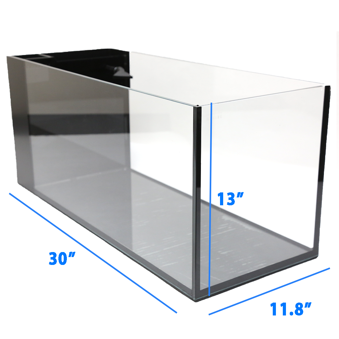 Innovative Marine NUVO Fusion Pro 2 - 20 Peninsula AIO Aquarium w/ APS Pedestal - Black