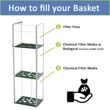 inTank Chamber One Media Basket Fluval Flex 15 | Fluval Flex 57L
