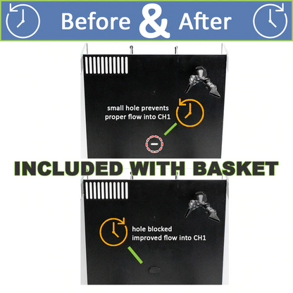 inTank Chamber Two Media Basket For Fluval Evo 13.5 | Evo 52L | Spec 16 | Spec 60L