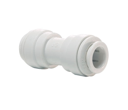 John Guest Reverse Osmosis RO Fitting - PP0408W Straight Union 1/4 Inch