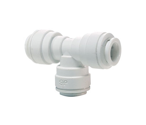 John Guest Reverse Osmosis RO Fitting - PP0208W Equal Tee 1/4 Inch