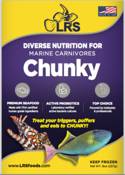 Larry's Reef Services - Fish Frenzy Chunky - 8oz