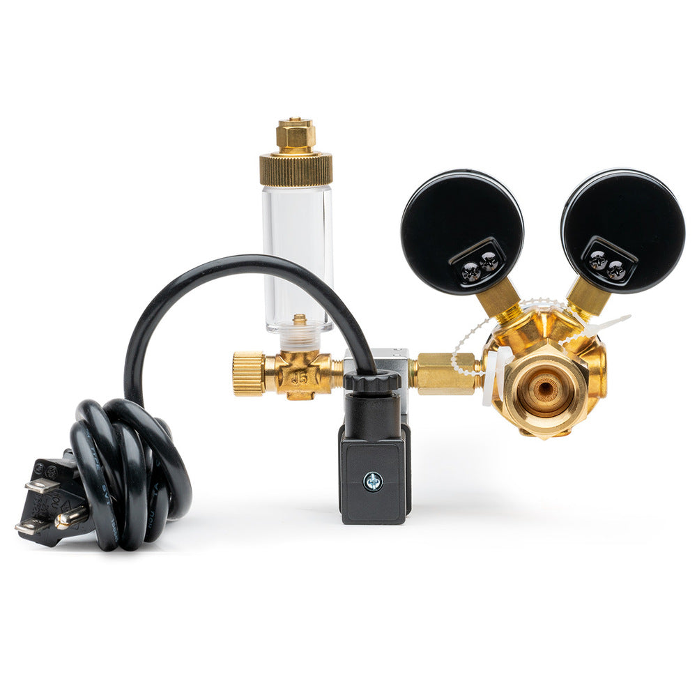 Milwaukee MA957 CO2 Flow Pressure Regulator with Solenoid Valve