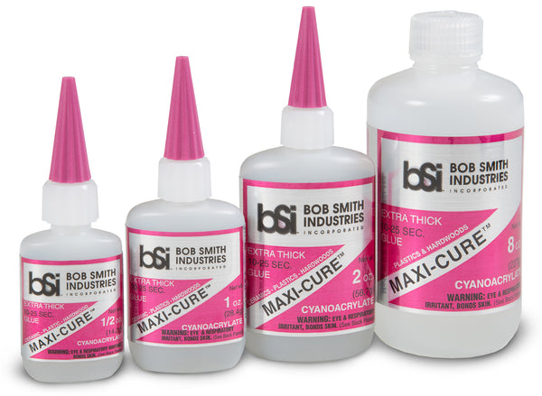 BSI MAXI-CURE Extra Thick Cyanoacrylate Glue 2oz