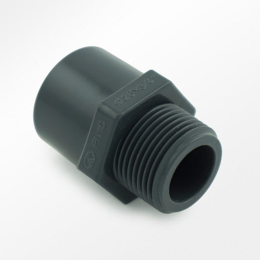 PVC Metric Male Coupling - 20mm