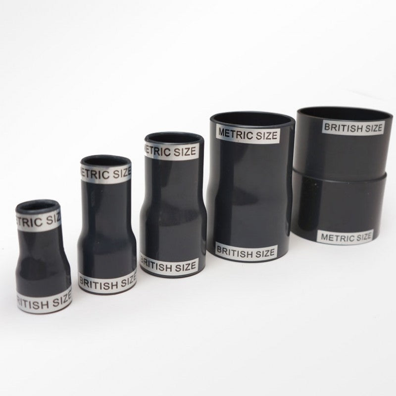 Metric to Standard Imperial PVC Adapters - 40mm to 1-1/4"
