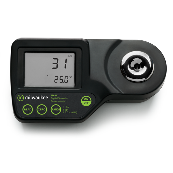 Milwaukee Digital Refractometer | Salinity Tester MA887