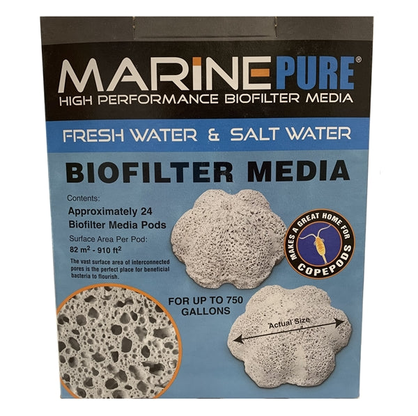 CerMedia MarinePure Biofilter Media Pods 24pk