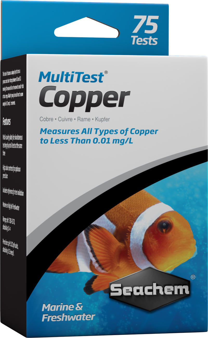 Seachem MultiTest - Copper Test Kit
