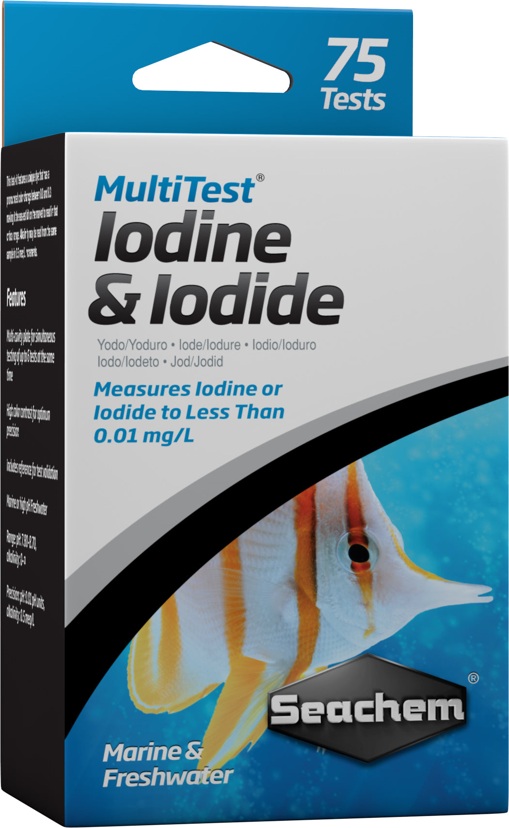 Seachem MultiTest - Iodine & Iodide Test Kit