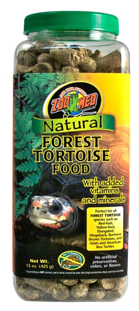 Zoo Med Natural Forest Tortoise Food - 15 oz