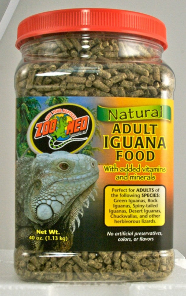 Zoo Med Natural Iguana Food - Adult Formula 40 oz