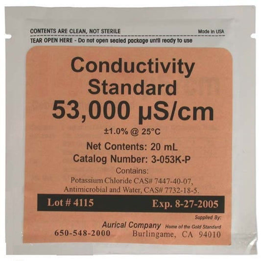 Neptune Systems Conductivity Calibration Solution - 53.0 mS