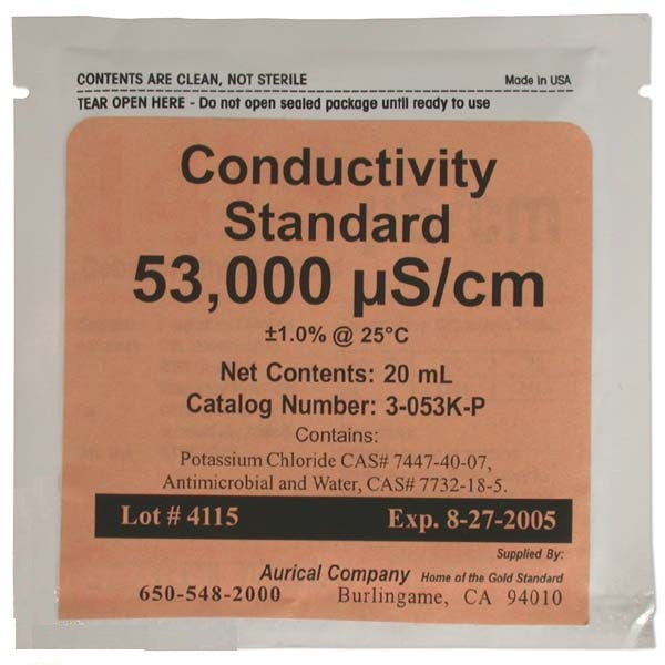 Neptune Systems Conductivity Calibration Solution - 53.0 mS