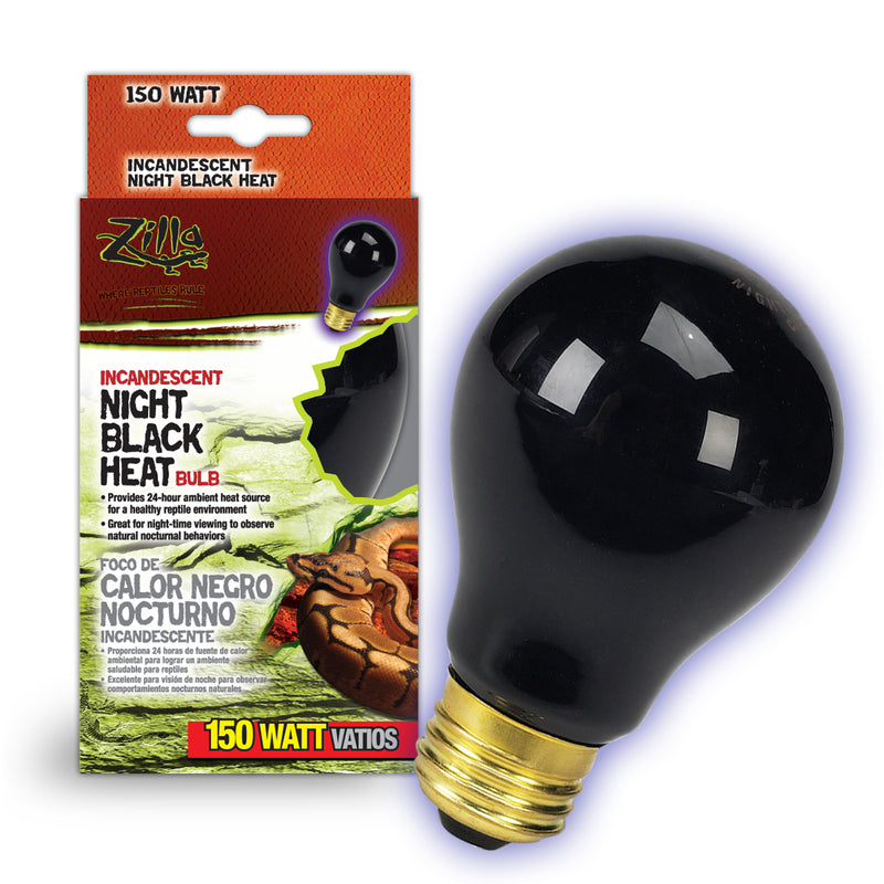 Zilla Night Black Heat Incandescent Bulb - 150 W