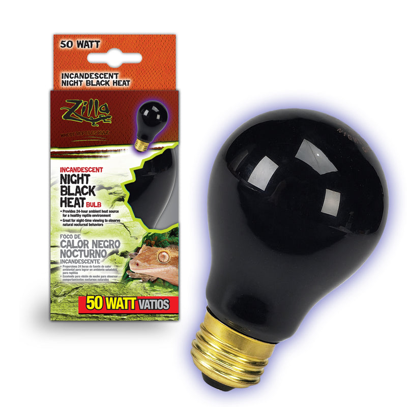 Zilla Night Black Heat Incandescent Bulb - 50 W