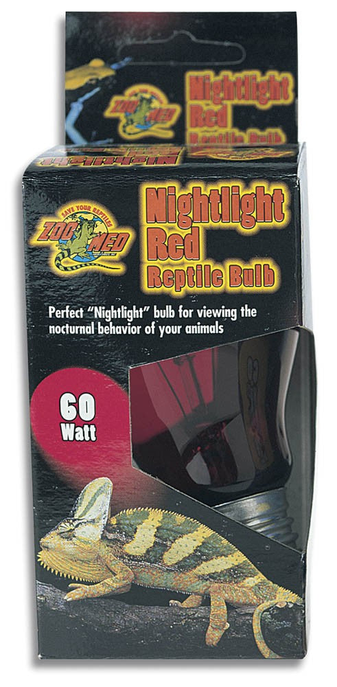 Zoo Med Nightlight Red Reptile Bulb - 60 W