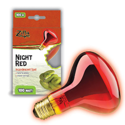 Zilla Night Red Incandescent Spot - 100 W
