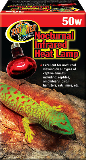 Zoo Med Nocturnal Infrared Heat Lamp - 50 W