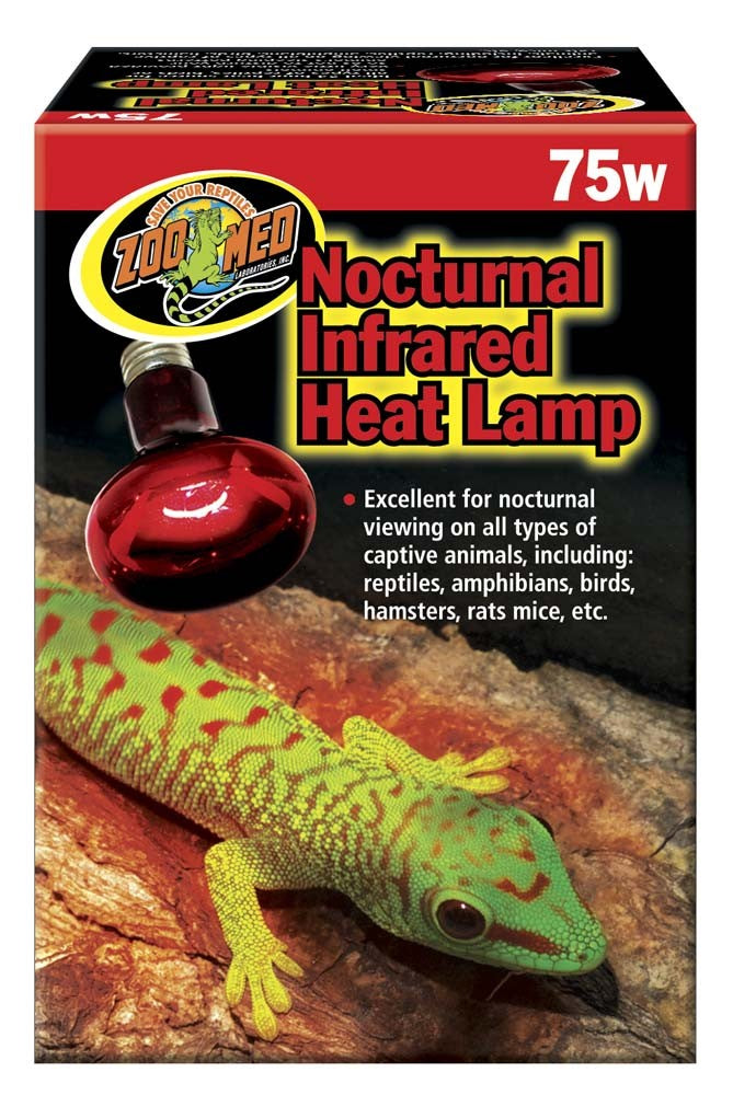 Zoo Med Nocturnal Infrared Heat Lamp - 75 W