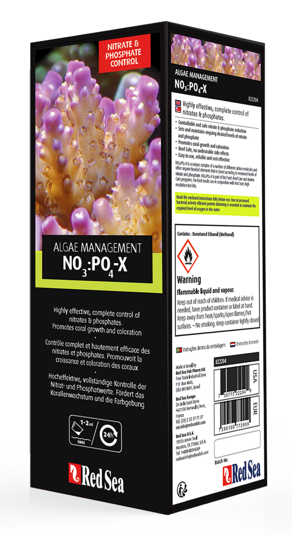Red Sea NO3:PO4-X - Nitrate-Phosphate Reducer - 1 l