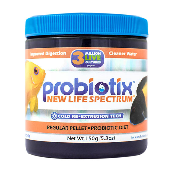 New Life Spectrum Probiotix Fish Food Regular Pellet 150g
