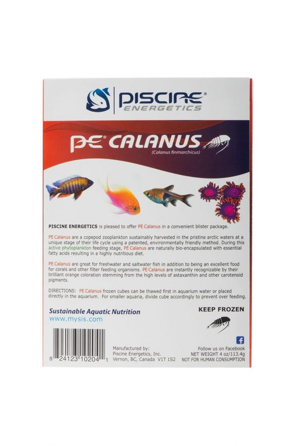 Piscine Energetics PE Frozen Calanus - 4oz