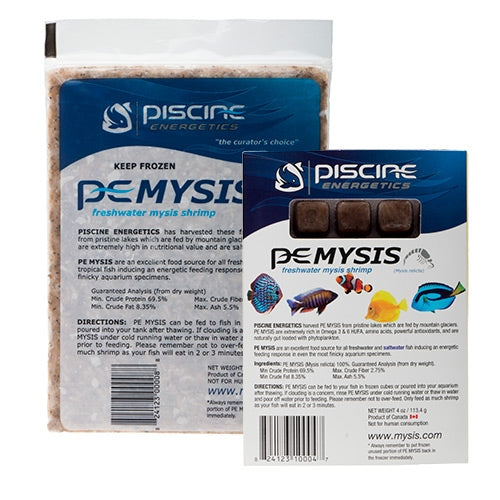 Piscine Energetics PE Frozen Mysis Shrimp - 4oz