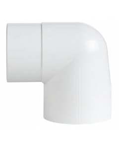 PVC 90 Degree Street Elbow Slip- 1-1/4" White