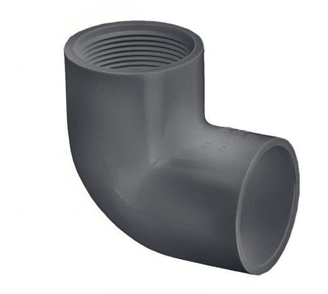 PVC Elbow SxT Grey - 1/2 Inch