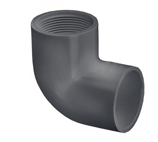 PVC Elbow SxT Grey - 1/2 Inch