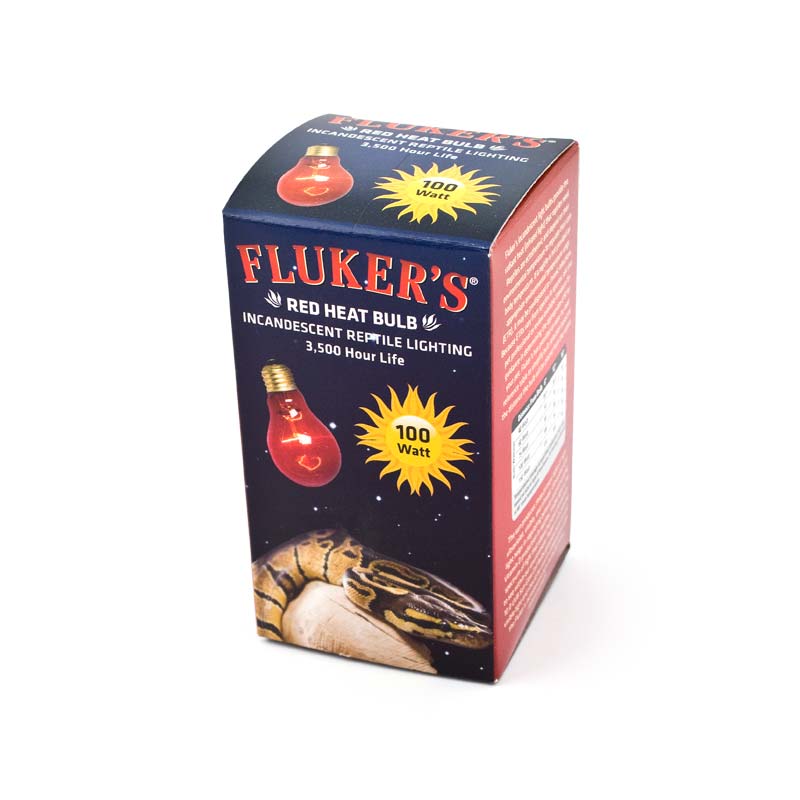 Fluker's Red Heat Bulb - 100 W