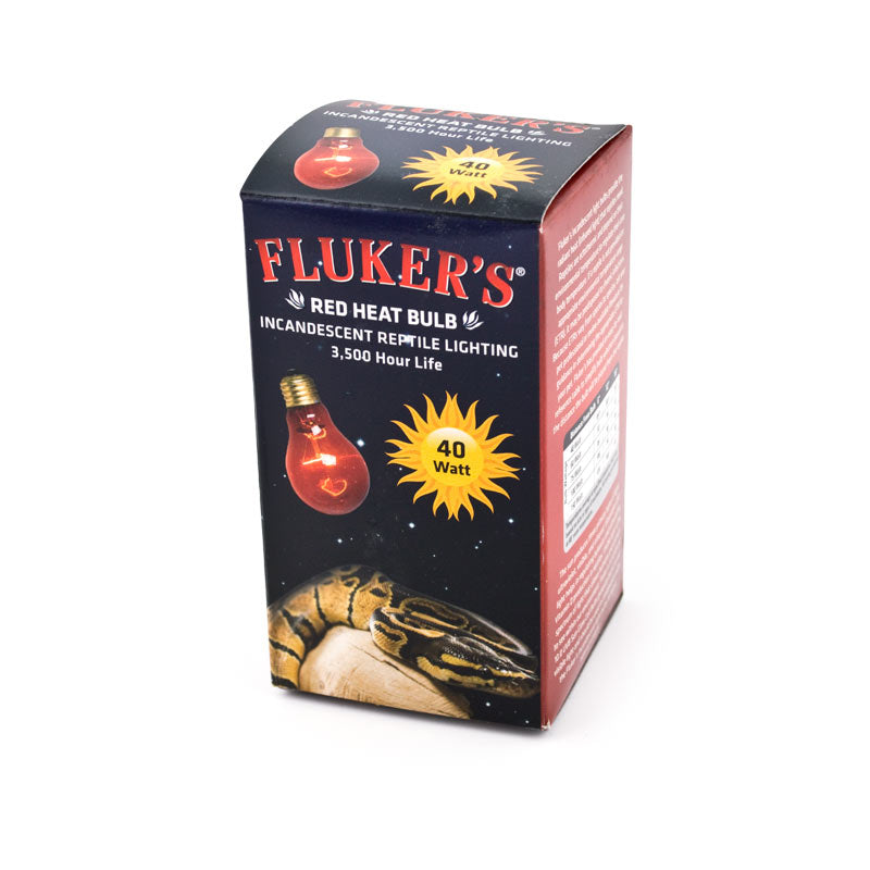 Fluker's Red Heat Bulb - 40 W